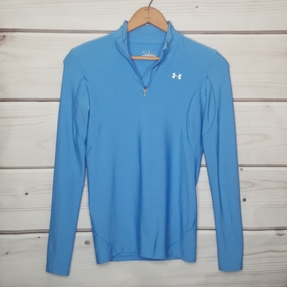 Under Armour Tops - Under Armour Carolina Blue 1/4 Zip Size S